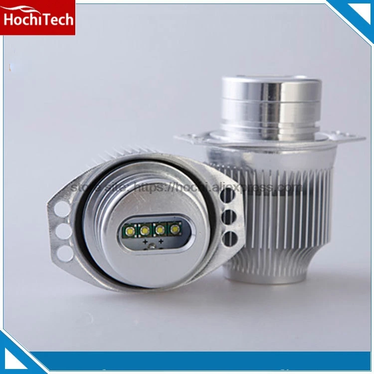 HochiTech нет ошибок 7000K белый 4000LM 40 Вт LED Angel Eye маркер лампа с гало для BMW 09-11 E90 E91 LCI