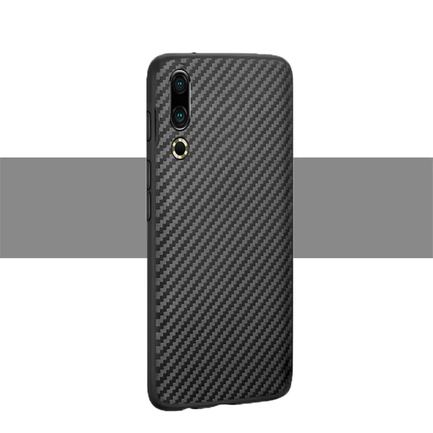 Чехол из углеродного волокна для Meizu Note 9 мягкая силиконовая защитная задняя