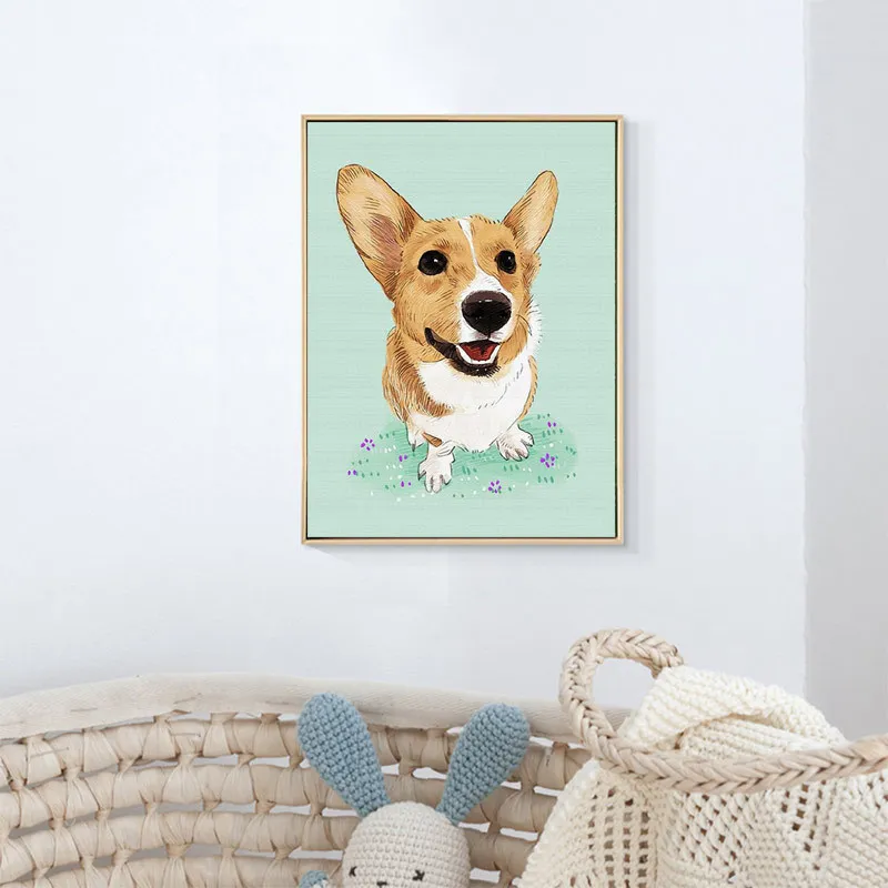 

Алмазная 5D Вышивка Huixiu, мозаика из страз «сделай сам», полная вышивка крестиком с изображением милой маленькой собаки, 3D картина, украшение, ...