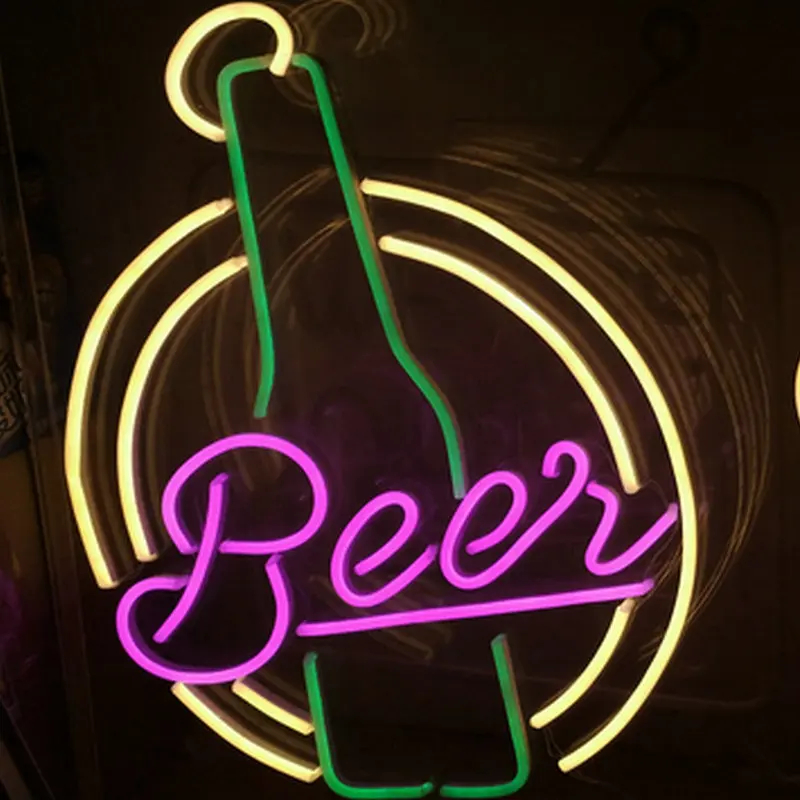 Рождественские украшения кофе Пивной магазин flex неоновая вывеска|sign shop|sign neonsign