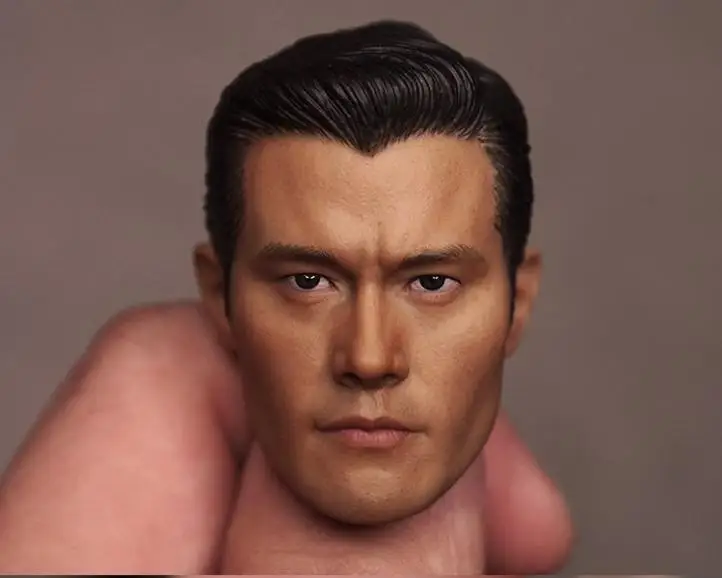 На заказ 1/6 масштаб ли Byung-hun T1000 голова лепить для горячих игрушек Фигурка тела для 1" фигурка куклы игрушки солдат модель