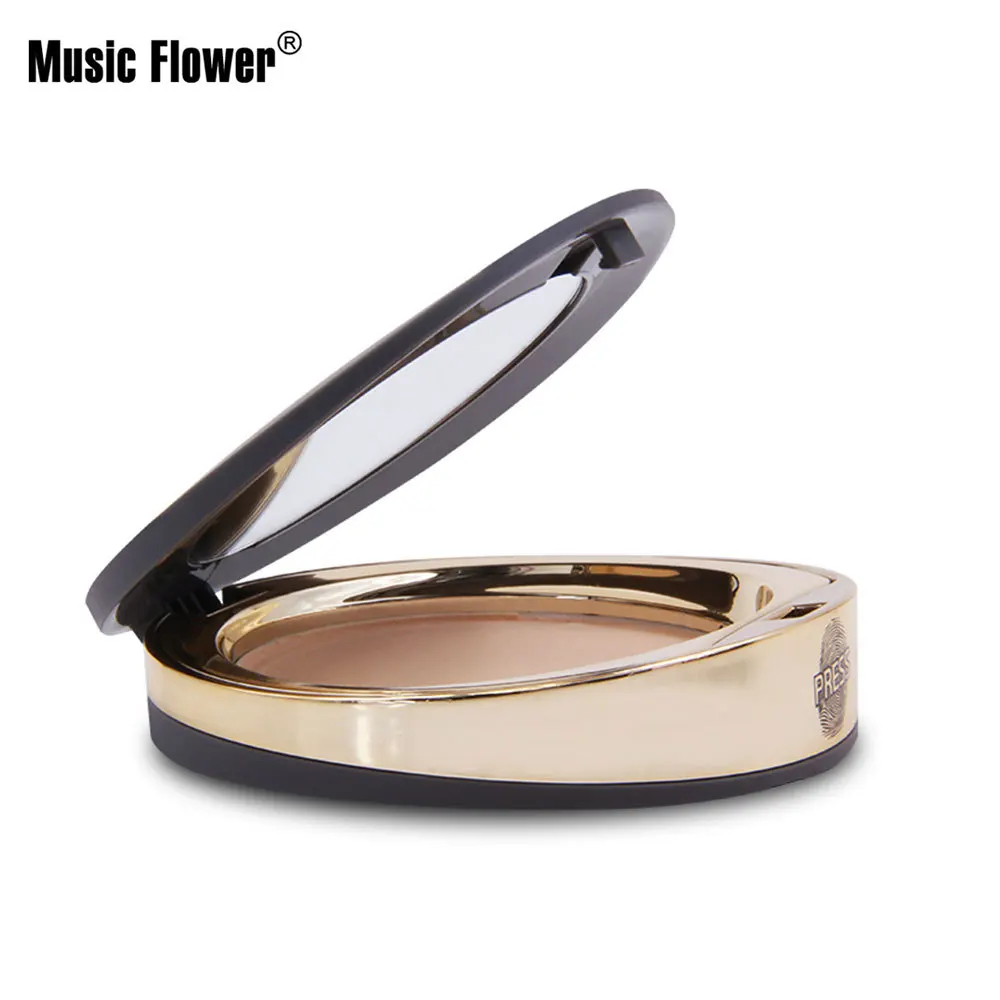 Music Flower новая пудра для лица сказочная гладкая прессованная макияжа Maquiagem Batom