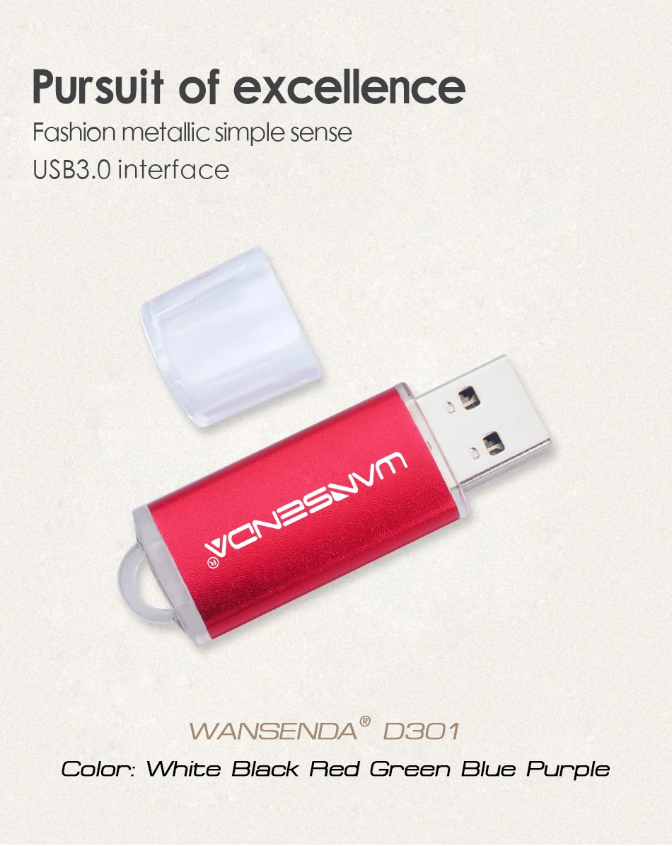 USB флеш-накопитель WANSENDA 3,0, 16 ГБ, 32 ГБ, флеш-накопитель, 64 ГБ, 128 ГБ, 256 ГБ, флеш-накопители, внешний накопитель, USB 3,0, карта памяти