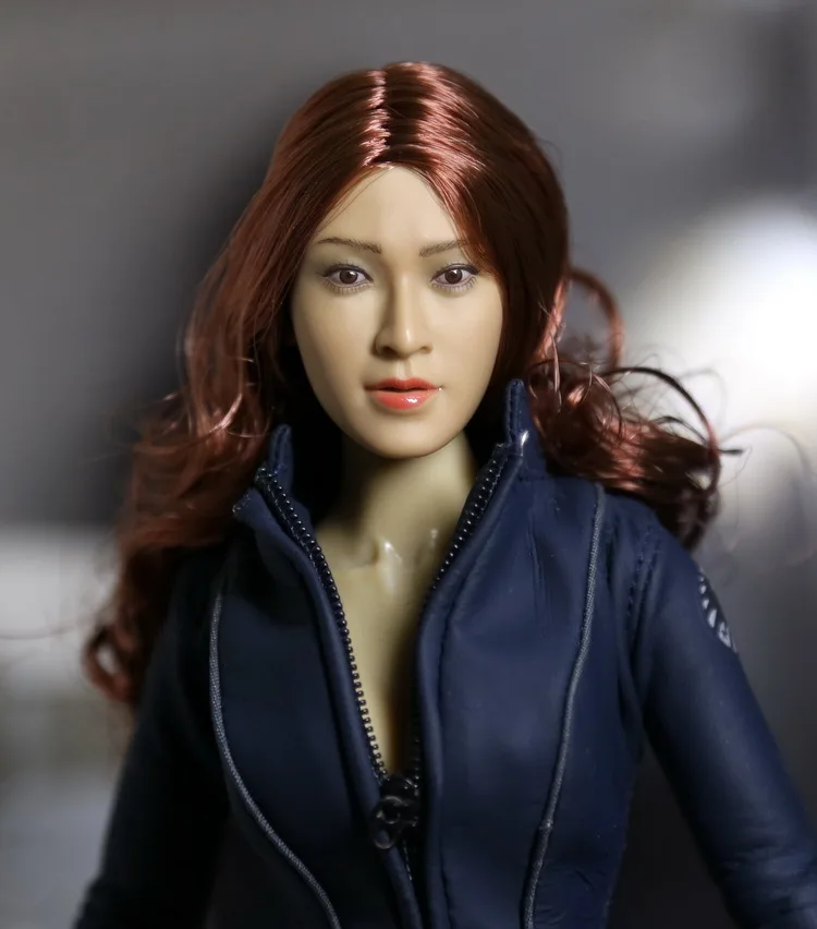 1/6 scale female head shape for 12