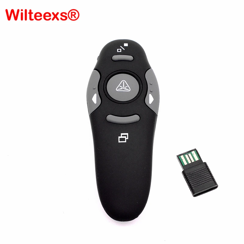 Беспроводной лазерный указатель WILTEEXS 2 4 ГГц красный USB приемник Радиочастотный