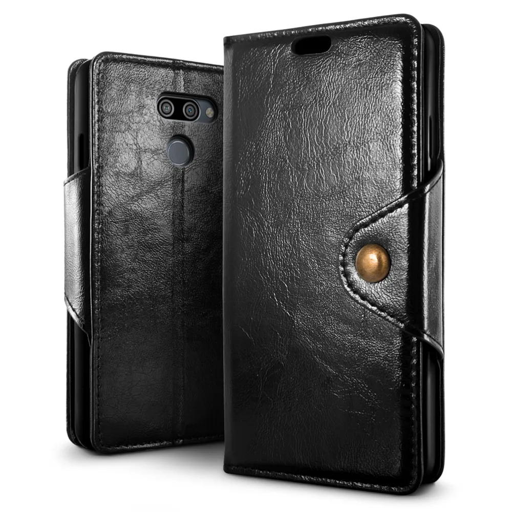 Sleo для LG K50 чехол из искусственной кожи с откидной крышкой телефона бумажником