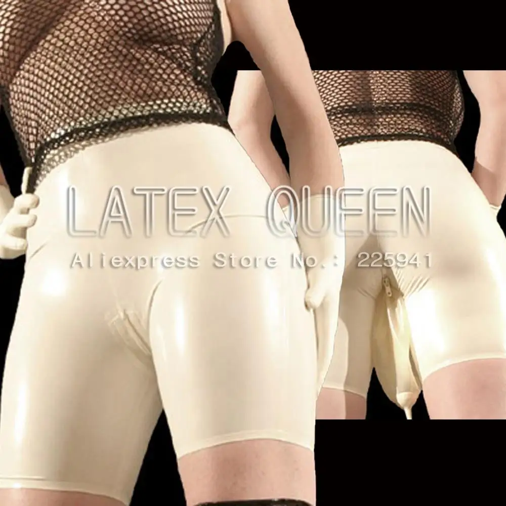Резиновые латексные шорты с мешком для мочи|shorts shorts|latex urine bagrubber urin bag |