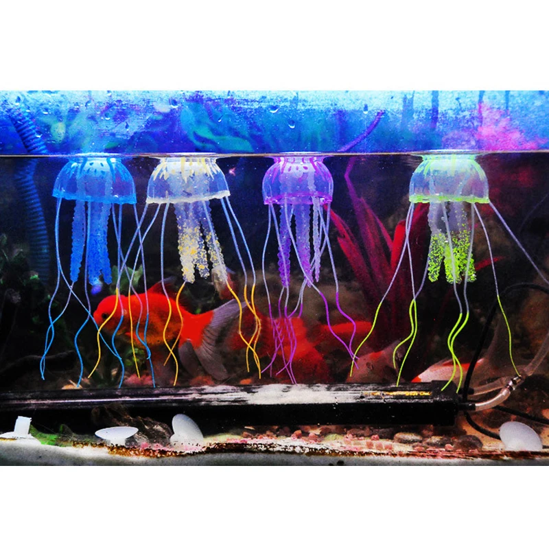 1 шт. декоративная Медуза для аквариума|decorative decorative|decorative home decordecoration fish tank |