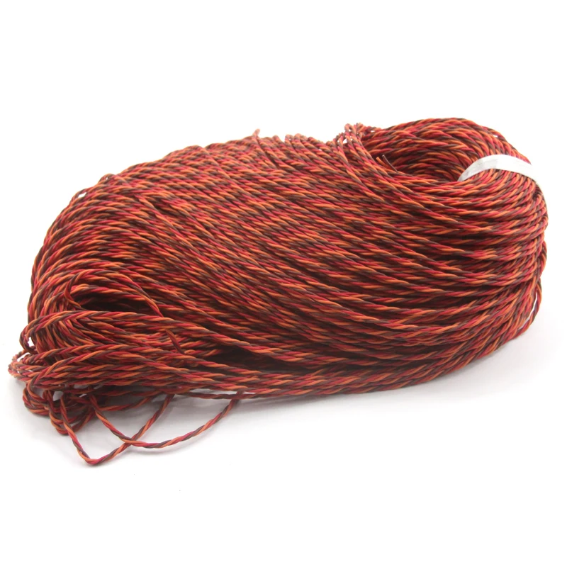 Сервокабель удлинитель OliYin DIY JR цвет 26 # 26AWG 30 метров витой провод без разъема для