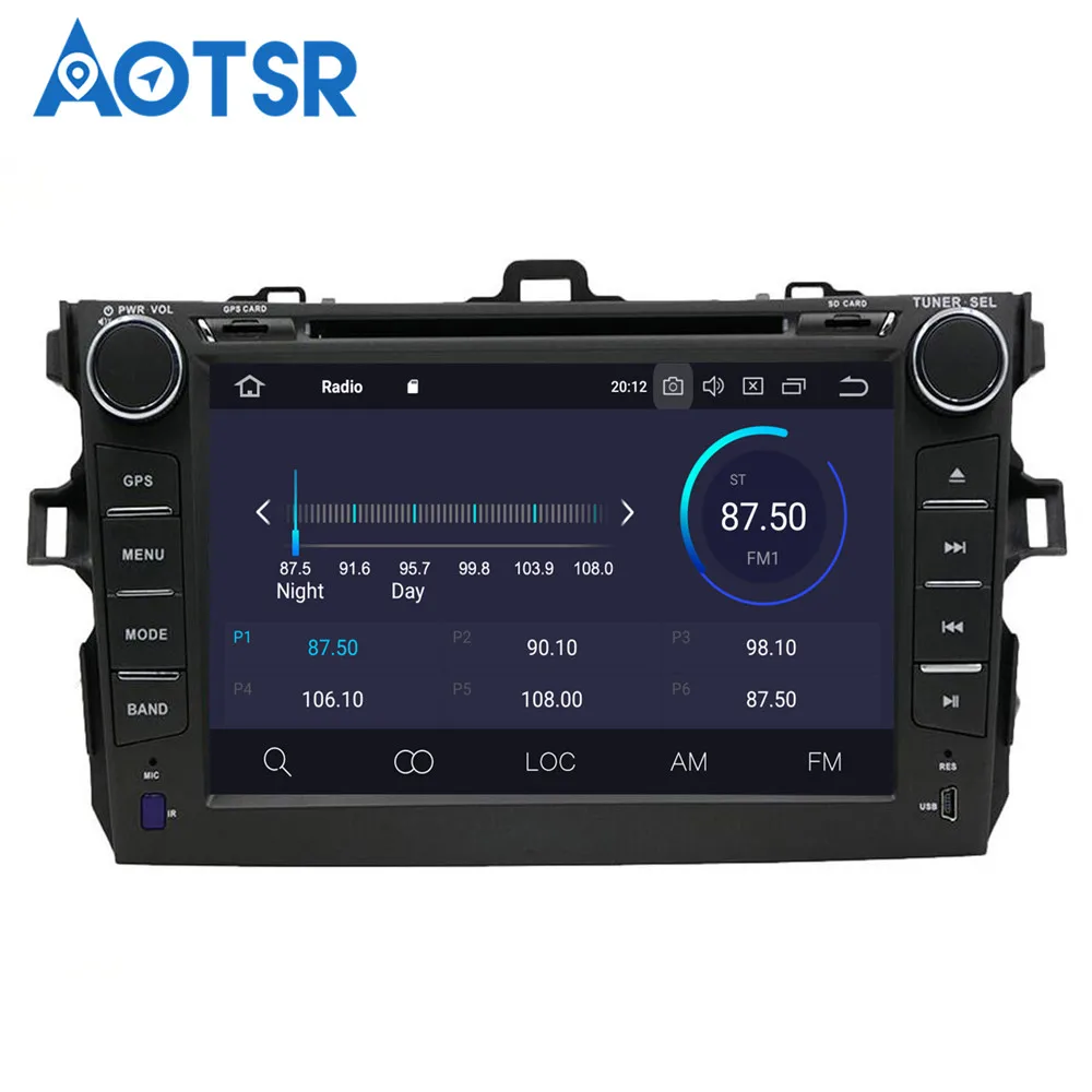 Android 9 0 8 core автомобильный DVD проигрыватель компакт дисков GPS навигации для