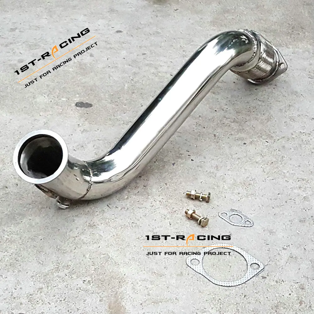 Турбонаддув из нержавеющей стали понижающая труба для 93 98 Тойота Супра 2JZGTE 2JZ