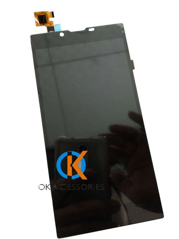 Для Archos 55 Platinum LCD дисплей + кодирующий преобразователь сенсорного экрана в сборе