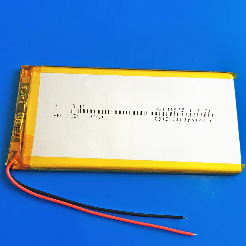 3 7 в 3000 мАч 4055110 литий полимерный ионный аккумулятор для GPS навигатора DVD PDA PAD power bank
