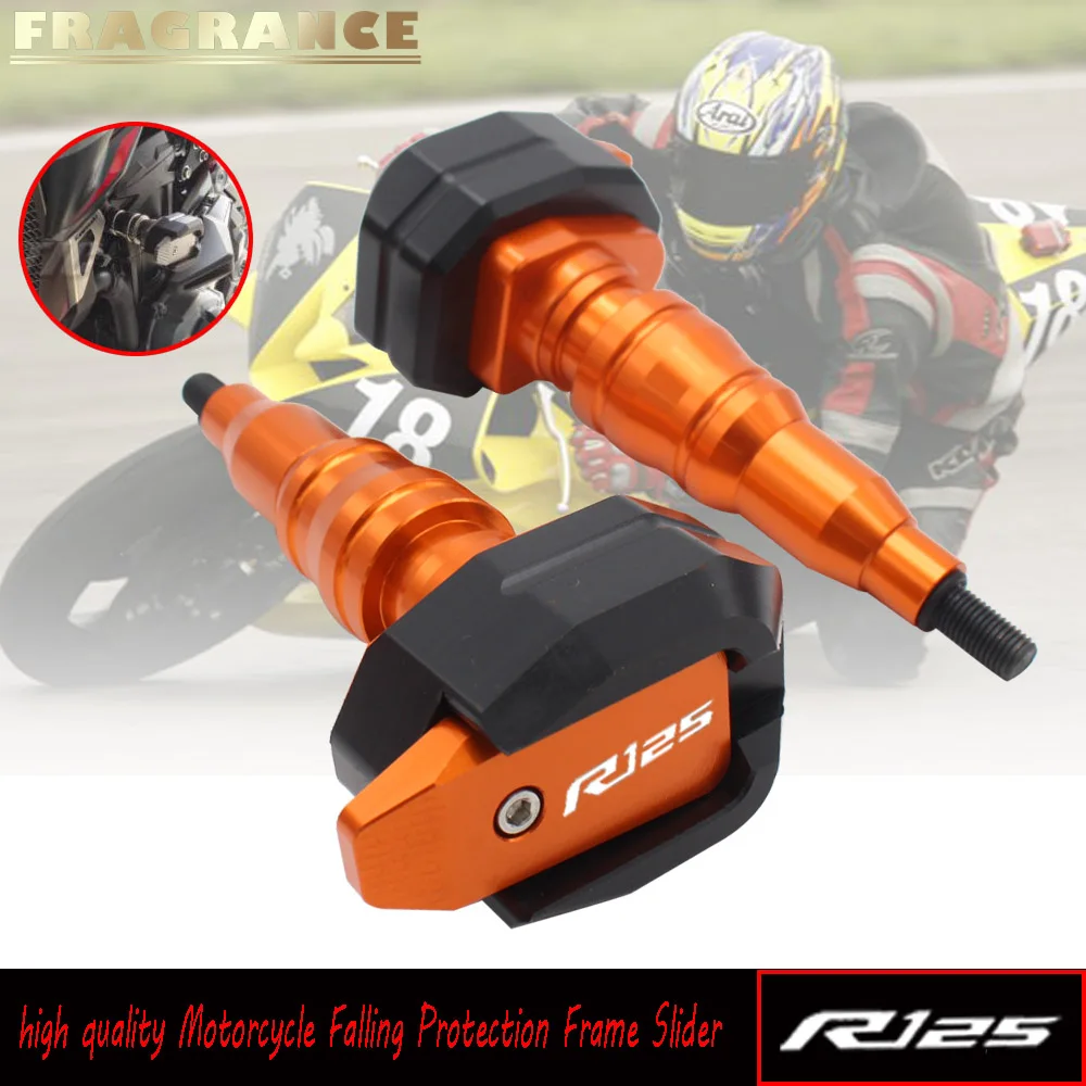 

For YAMAHA R125 YZF-R125 YZF 2014 2015 2016 Motorcycle Falling Protection Frame Slider Fairing Guard Anti Crash Pad Protector