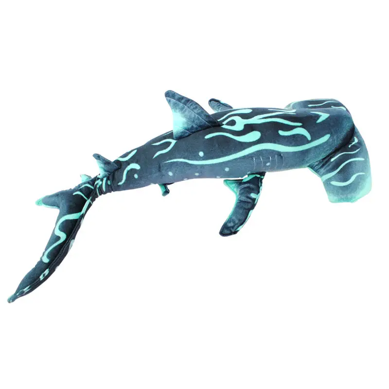 Hammerhead Акулы 100 см Плюшевые игрушки куклы большая длинная подушка спинка мягкие