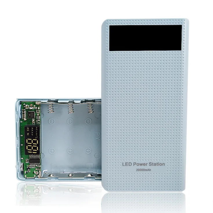 Аккумулятор 18650 быстрая зарядка Type C QC 3 0 2 USB 5 В 9 12 чехол для аккумулятора 7x18650