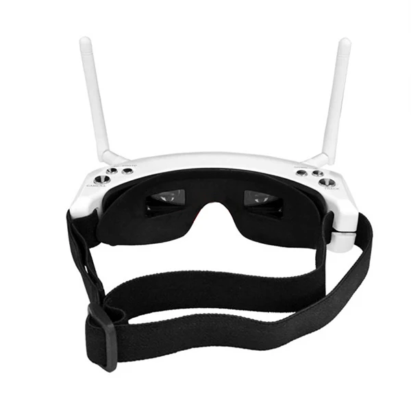 Goedkoop SKYZONE 3D FPV 5.8G 40CH Diversity Receiver Wireless Head Tracing GOGGLE/Video Bril SKY02S V + W/HDMI In & Auto-scan