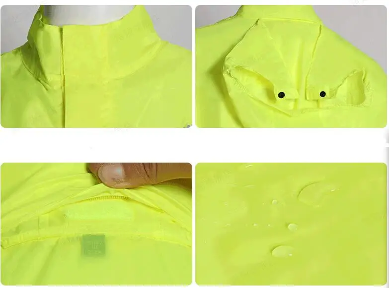 Мотоциклетный дождевик 100% водонепроницаемый куртка для мотокросса | Автомобили