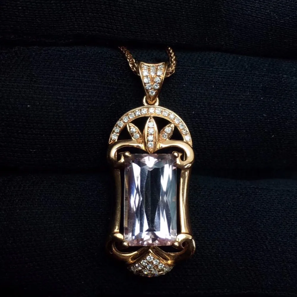 Ювелирные изделия настоящее чистое 18 K Белый Золотой ювелирные AU750 100% натуральный