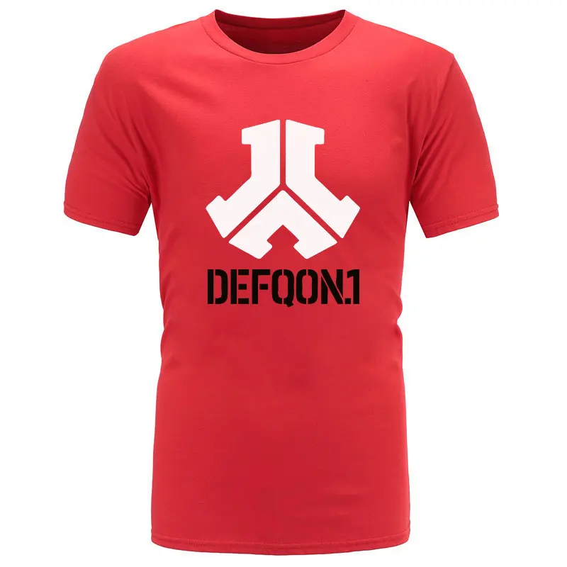 BAIJOE Новая Летняя мужская футболка Defqon 1 из чистого хлопка, дизайнерские футболки в стиле хип-хоп, мужские футболки с коротким рукавом, брендовая Повседневная футболка, Топ