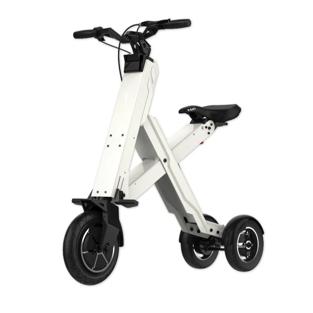 X-Cape XI-CROSS PRO 50 км складной электрический скутер портативный мобильный скутер для взрослых Электрический велосипед - Цвет: Белый