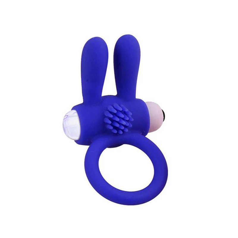Мини-кольцо кролик вибрирующий Мощный вибратор Задержка эякуляции для пениса
