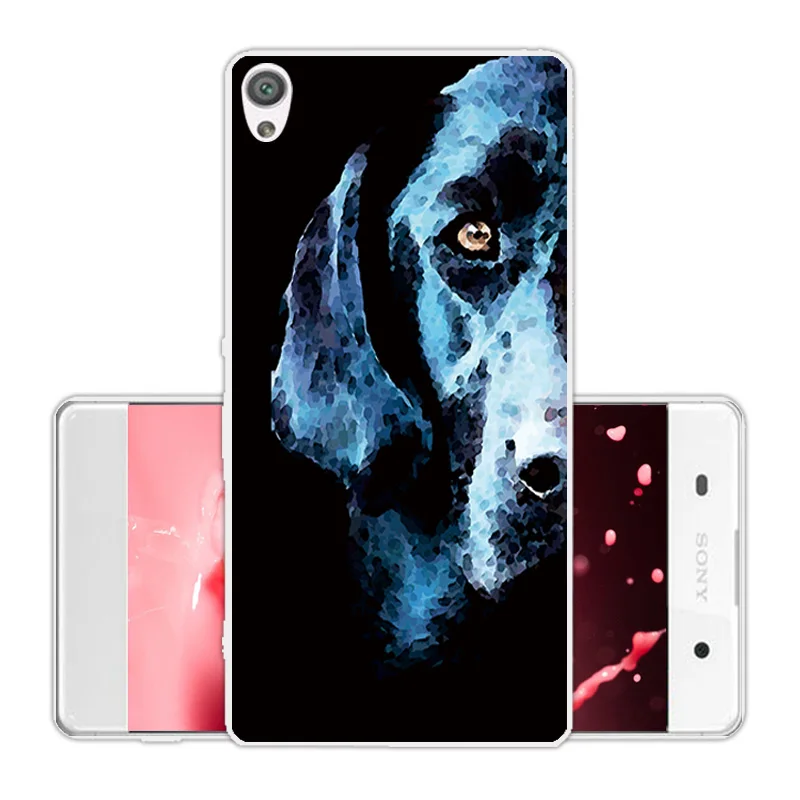 Для Sony Xperia XA F3111 F3113 силиконовая прозрачная задняя крышка из ТПУ 5 0 дюйма DIY для Brick