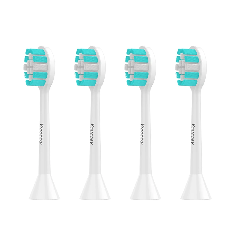 

Youcosy D5 / Doxo D5 Sonic Electric Toothbrush Heads 4 PCS Ultrasonic Whitening Teeth Oral Hygiene Four heads DuPont Brush mi