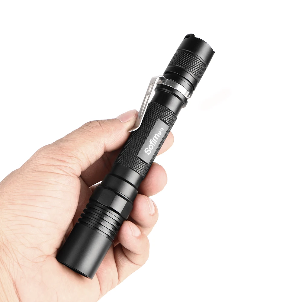 Sofirn SF13 портативный светодиодный светильник-вспышка Cree XPG2 320LM фонарь светильник AA флэш-светильник мини-ручка светильник компактный водонепроницаемый 5 режимов Lanterna
