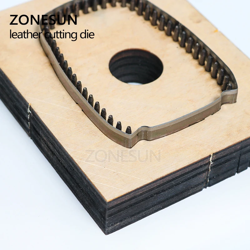 ZONESUN изготовленный по индивидуальному заказу высечка кожи ремесло сделай сам