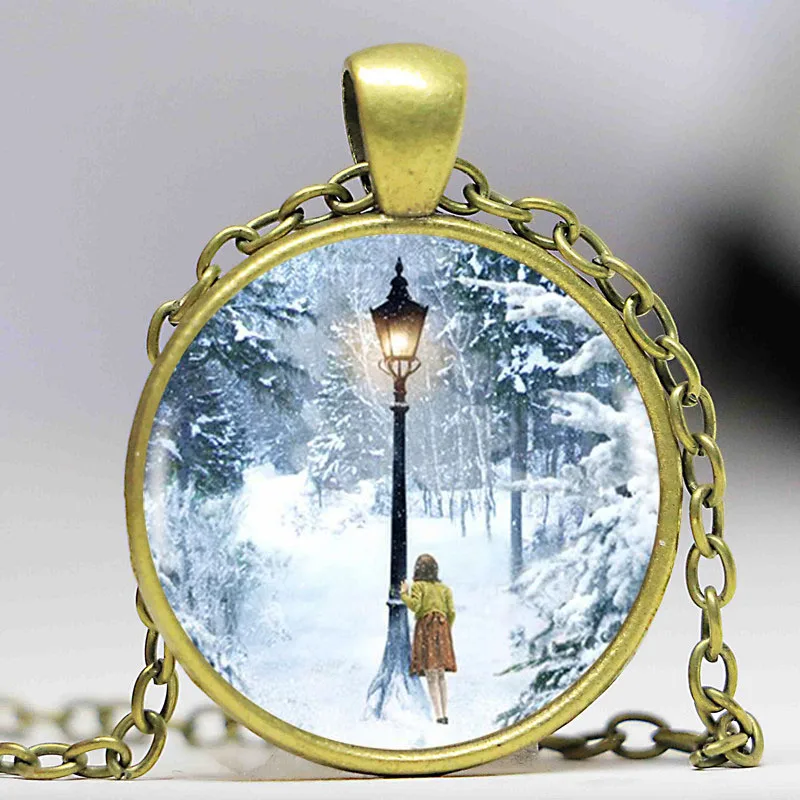 Chronicles of Narnia Кулон-чокер серебряное ожерелье для женщин аксессуары для платья-ювелирные изделия Abaicer