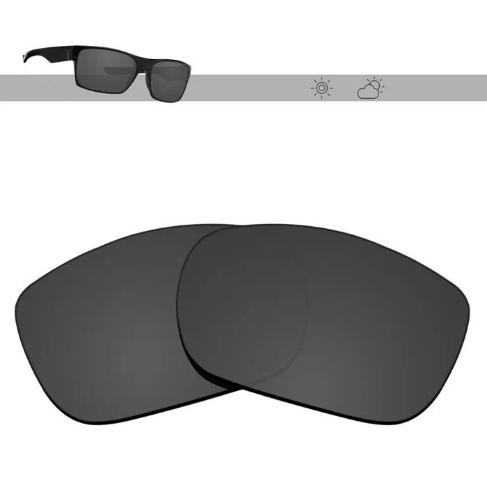Advanced Black Glintbay поляризованные Сменные солнцезащитные очки линзы для солнцезащитных очков в стиле Окли два вида-несколько вариантов - Цвет линз: Advanced Black