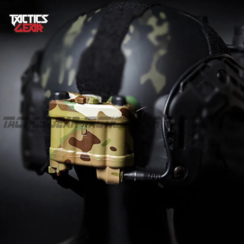 Новый тактический шлем AN/PVS 31 очки ночного видения NVG аккумулятор пустышка модель