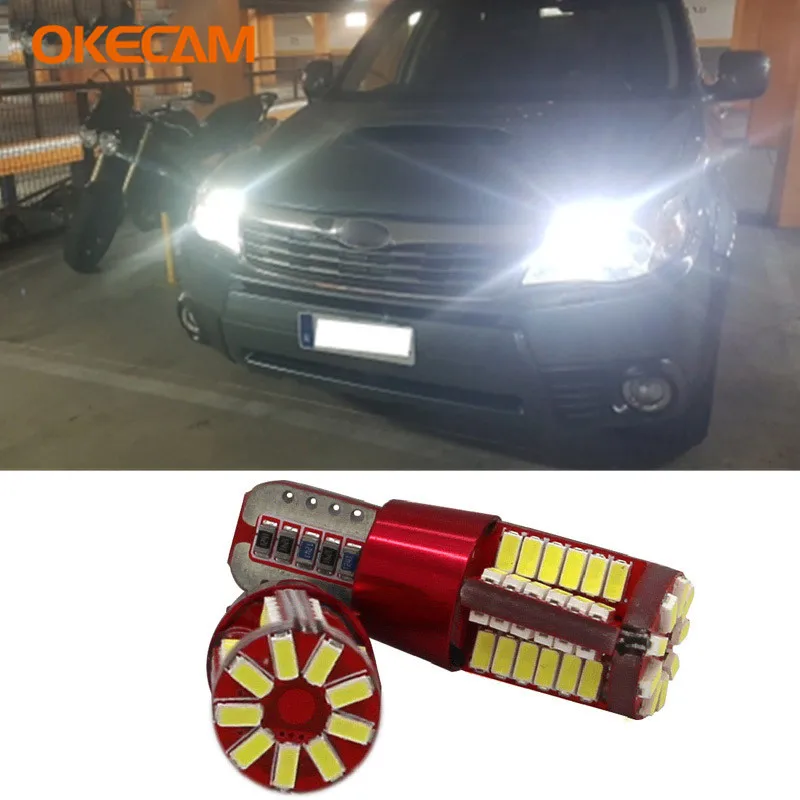 2x Canbus T10 W5W Светодиодная лампа для Subaru Forester Impreza XV Legacy Outback Sti Wrx Brz Levorg SVX WRX Tribeca