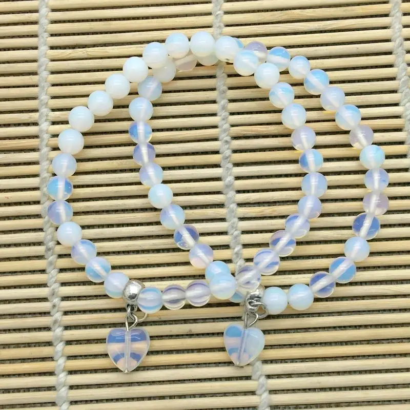 Браслет из натурального камня с бусинами широкий браслет 6 мм бусины подходящим