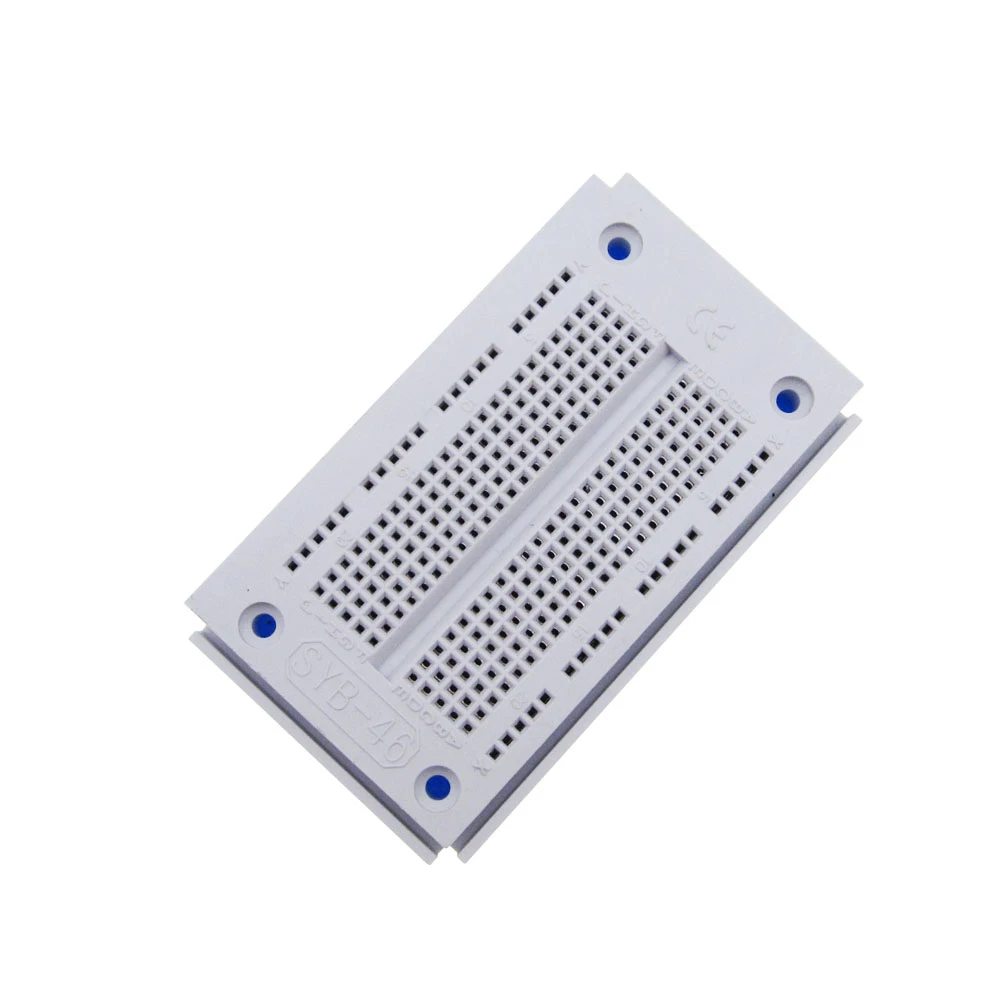 

HAILANGNIAO 5pcs/lot SYB-46 Breadboard 270 Point 23x12 Solderless PCB Bread Board Test Borad