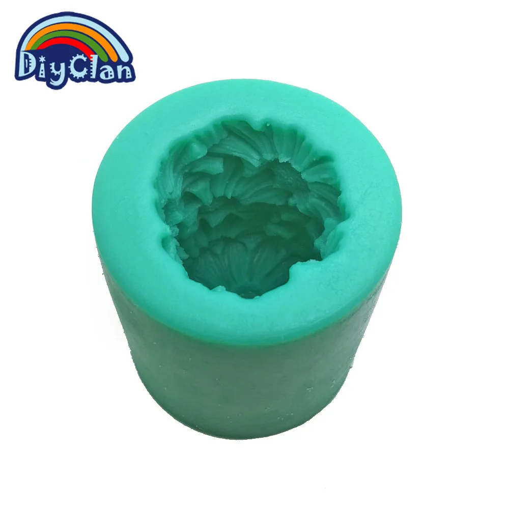 Цветочные свечи шоколадная силиконовая форма для свадебных торжеств ромашки в