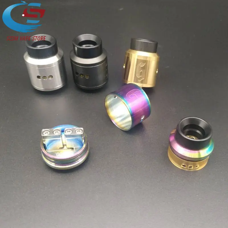 1:1 528 25 RDA GEN атомайзер электронная сигарета с широким отверстием капельного