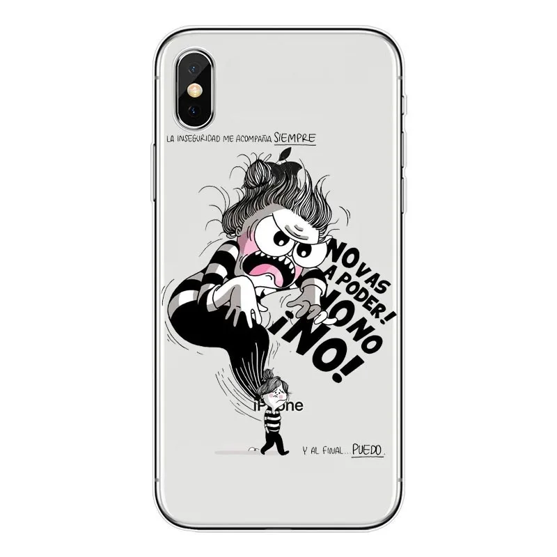 TPU Принципиально Перейти la volatil Мягкий силиконовый прозрачный чехол для iPhone X 8 7 6 6 S плюс 5S 5C SE XS Max - Цвет: TPU