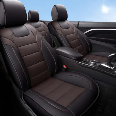 Car Seat Cover High Quality Customized Automobiles Covers Comfortable Breathable Leather Potector 1 Set | Автомобили и мотоциклы