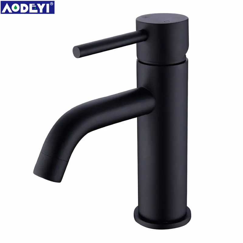 

Черные Смесители для ванной горячей и холодной воды Смеситель кран твердая латунь Раковина Однорычажный кран матовый золотой кран аксессуары для крана