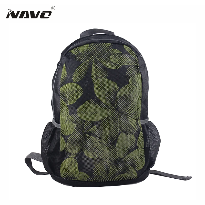NAVO сетчатый рюкзак дышащая молния дорожные рюкзаки прозрачный школьный