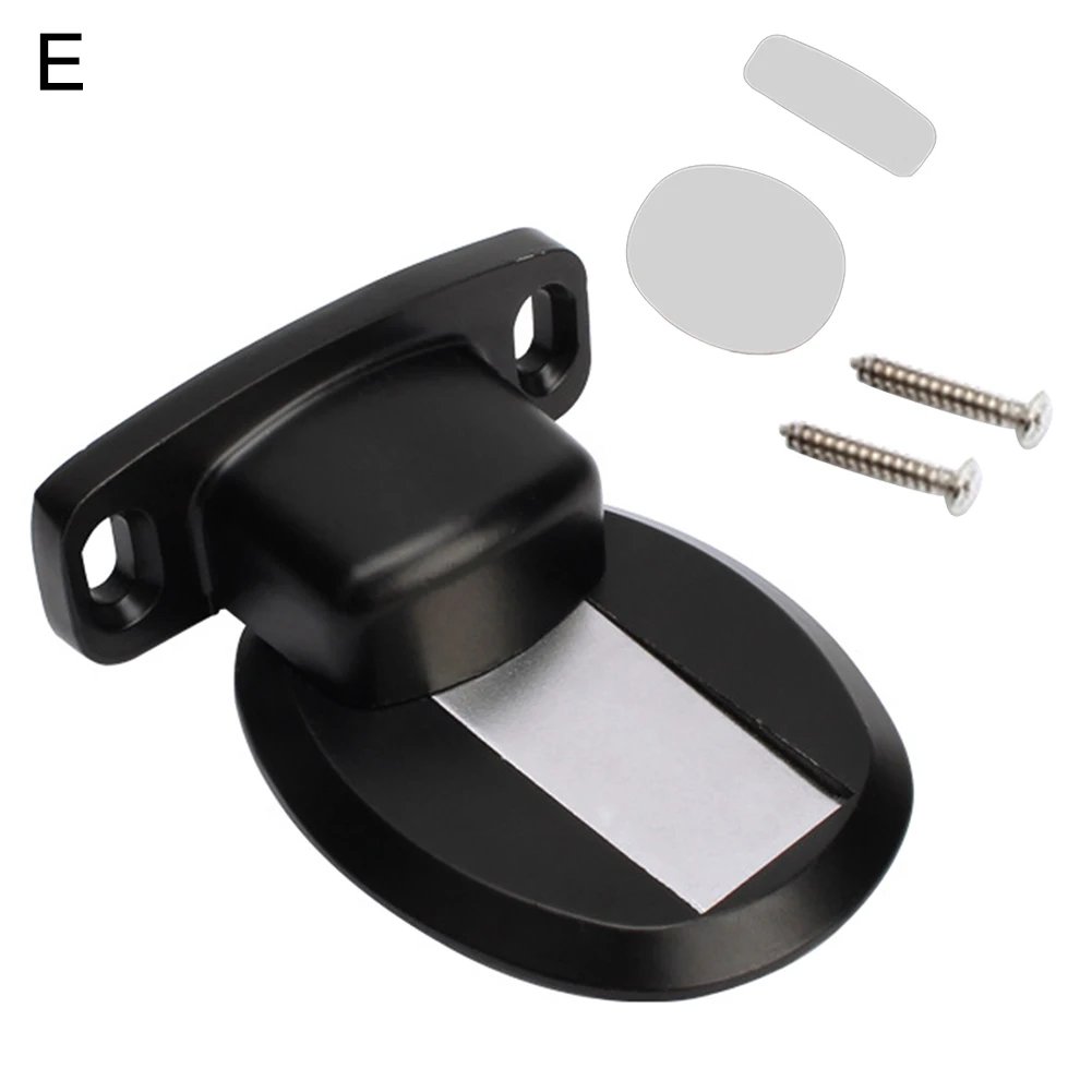 HOT SALE Magnetic Door Holder Stainless Steel Hidden Stopper Toilet Noiseless Doorstop