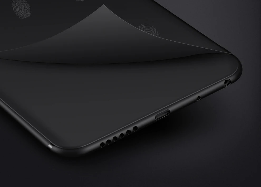 HereCase For Xiaomi Redmi Note 6 Pro Case Simple Slim Matte Soft Silicone Back Cover 5 Note6 Phone Cases |
