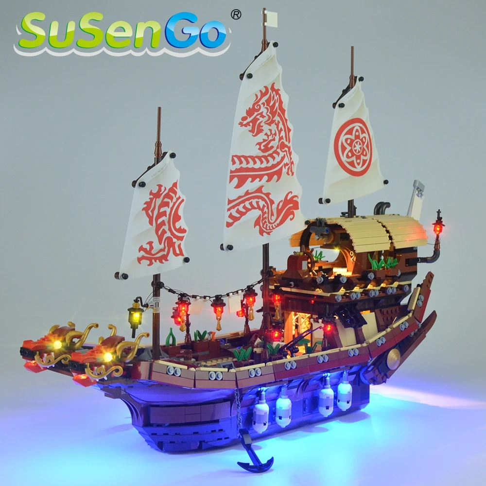 SuSenGo светодиодный светильник комплект для 70168 | Игрушки и хобби