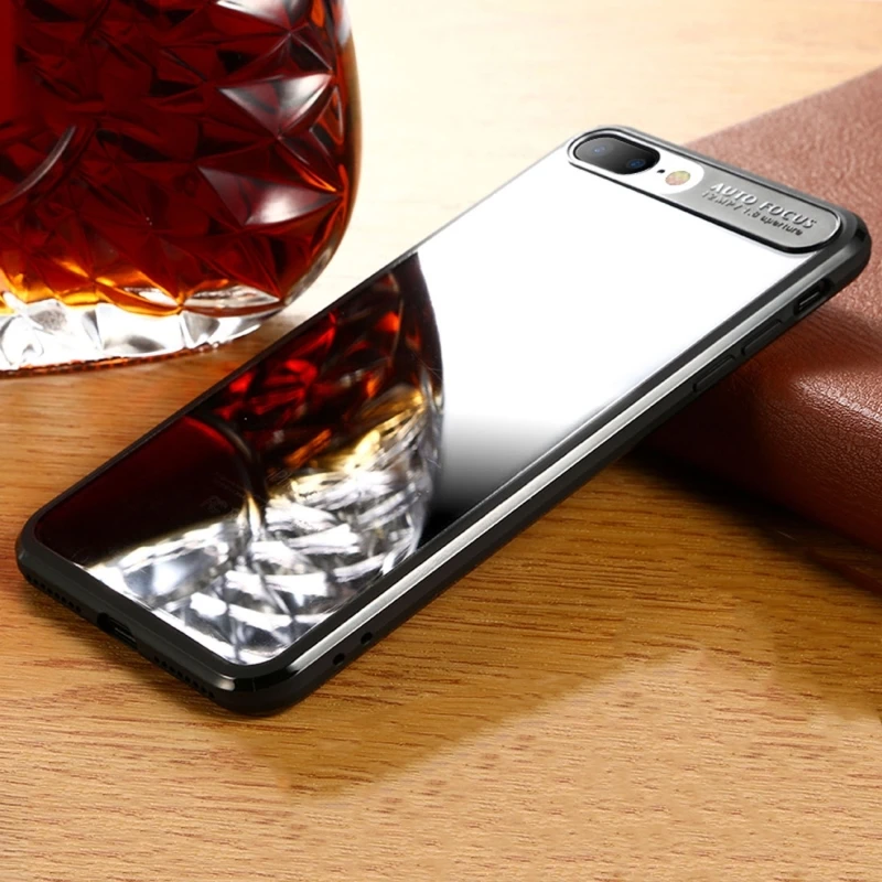 Benks для iPhone 8 plus hoesje PC + TPU прозрачный противоударный защитный задний корпус чехол