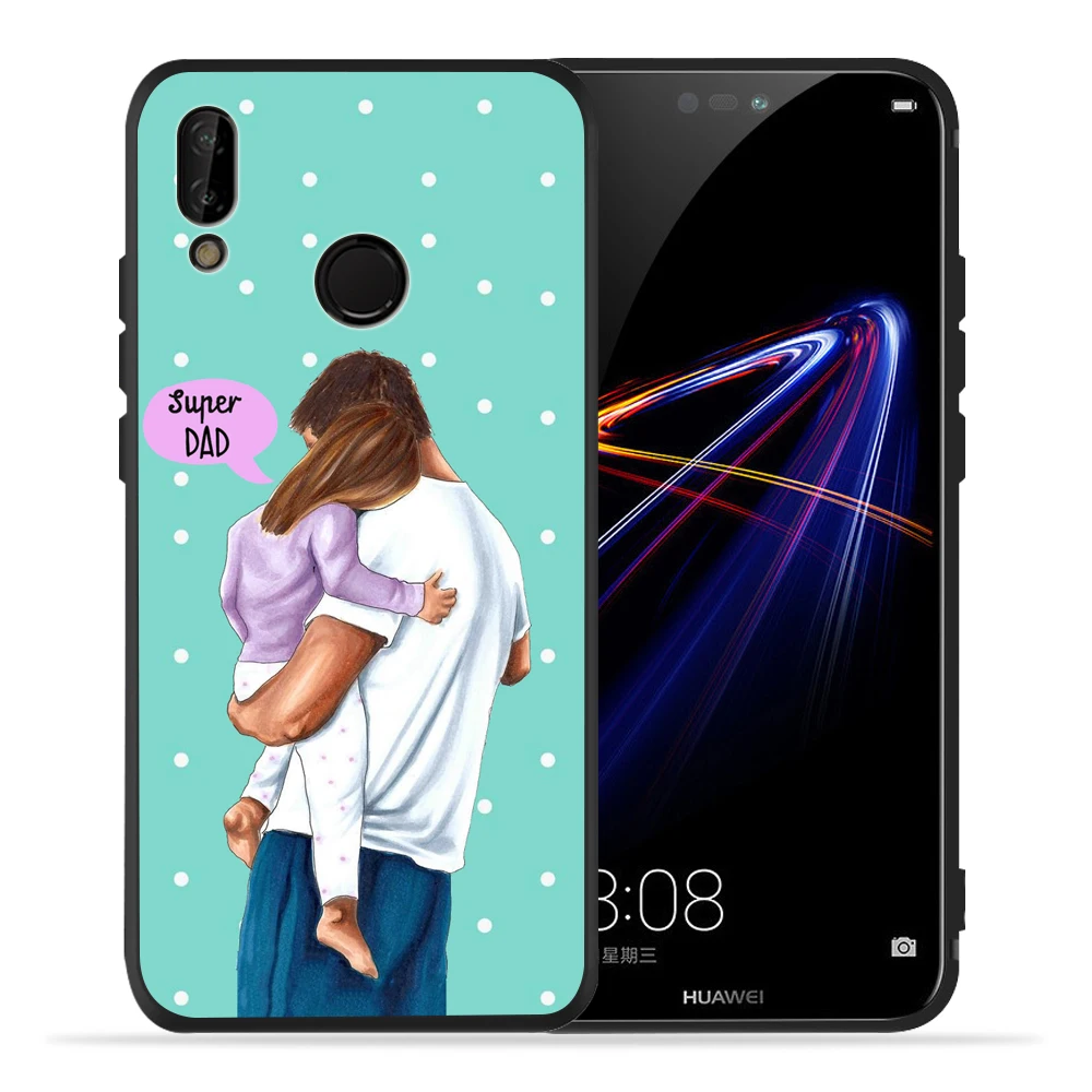 Модный чехол Super Mama Mouse Dad Girl Boy Baby для Huawei P20 Lite Pro P30 P8Lite P9Lite 2017 P Smart P10 Lite|Бамперы| |