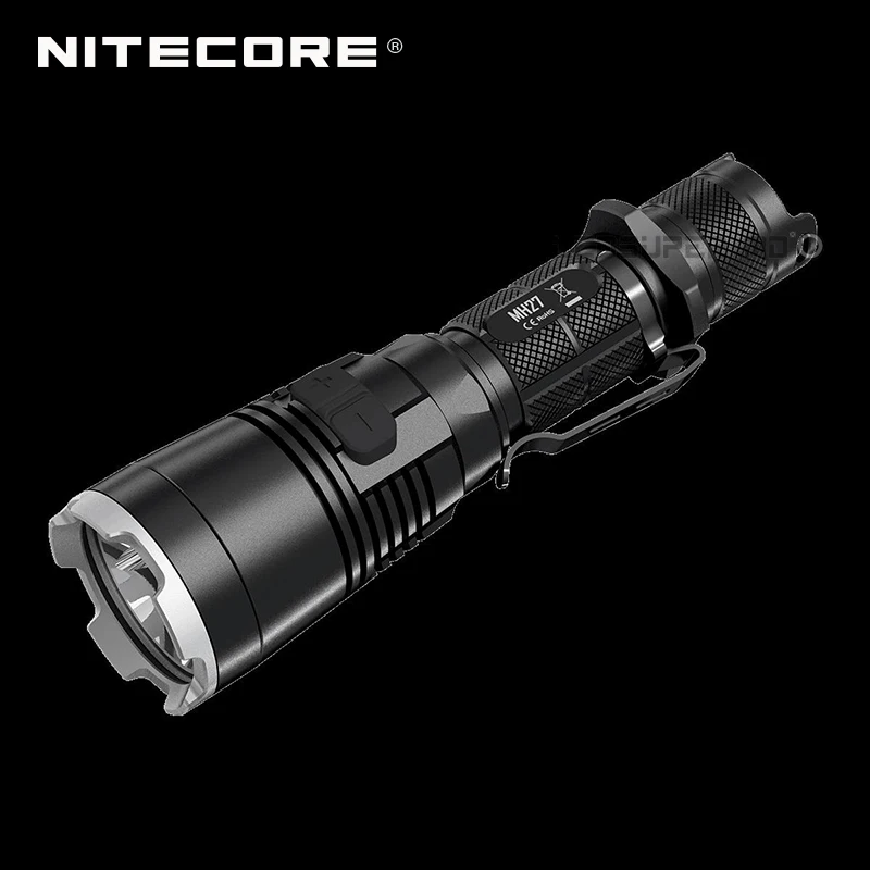 Светодиодный перезаряжаемый USB фонарик Red Dot Award Winner Nitecore MH27 1000 люмен CREE XP L HI V3 с RGB