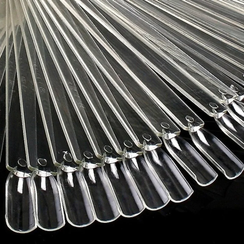 50 шт. Веерообразный лак для ногтей УФ-гель палитра дизайна цветные карты практика