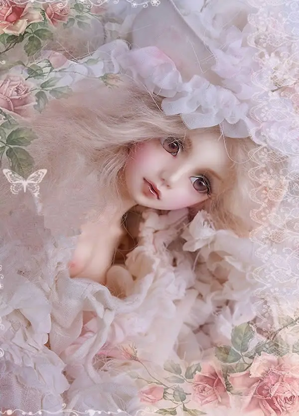 Новая кукла BJD 1/4 Katie шарнирная с глазами|Куклы| |